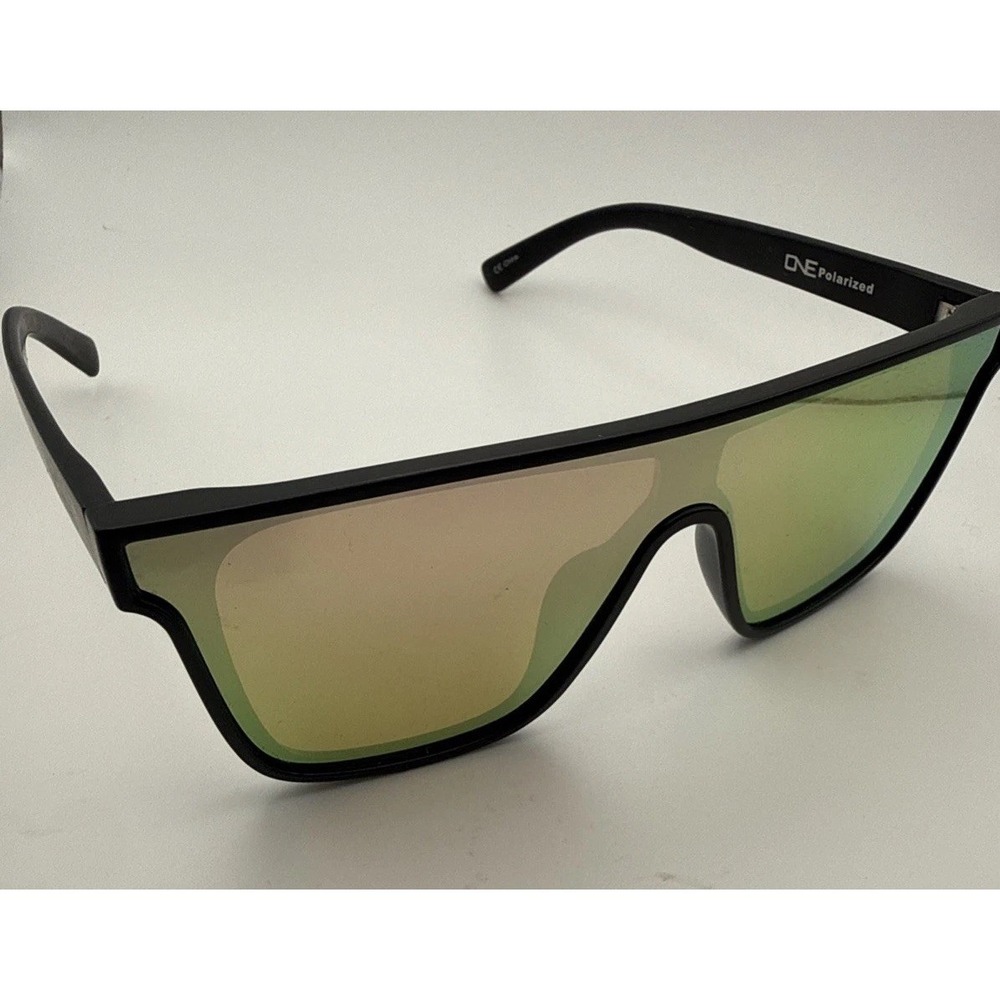 ONE Mojo Filter 22234 Optic Nerve Black Sunglasses Polarized Mirror UV400 -NEW